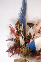 Load image into Gallery viewer, Neutral Dried Flower Bouquet with Pops of Colour