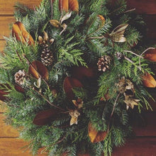 Load image into Gallery viewer, Salt Spring Winter Wreath