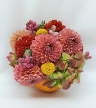 Load image into Gallery viewer, Pumpkin Floral Arrangement