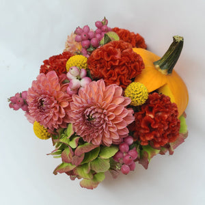 Pumpkin Floral Arrangement