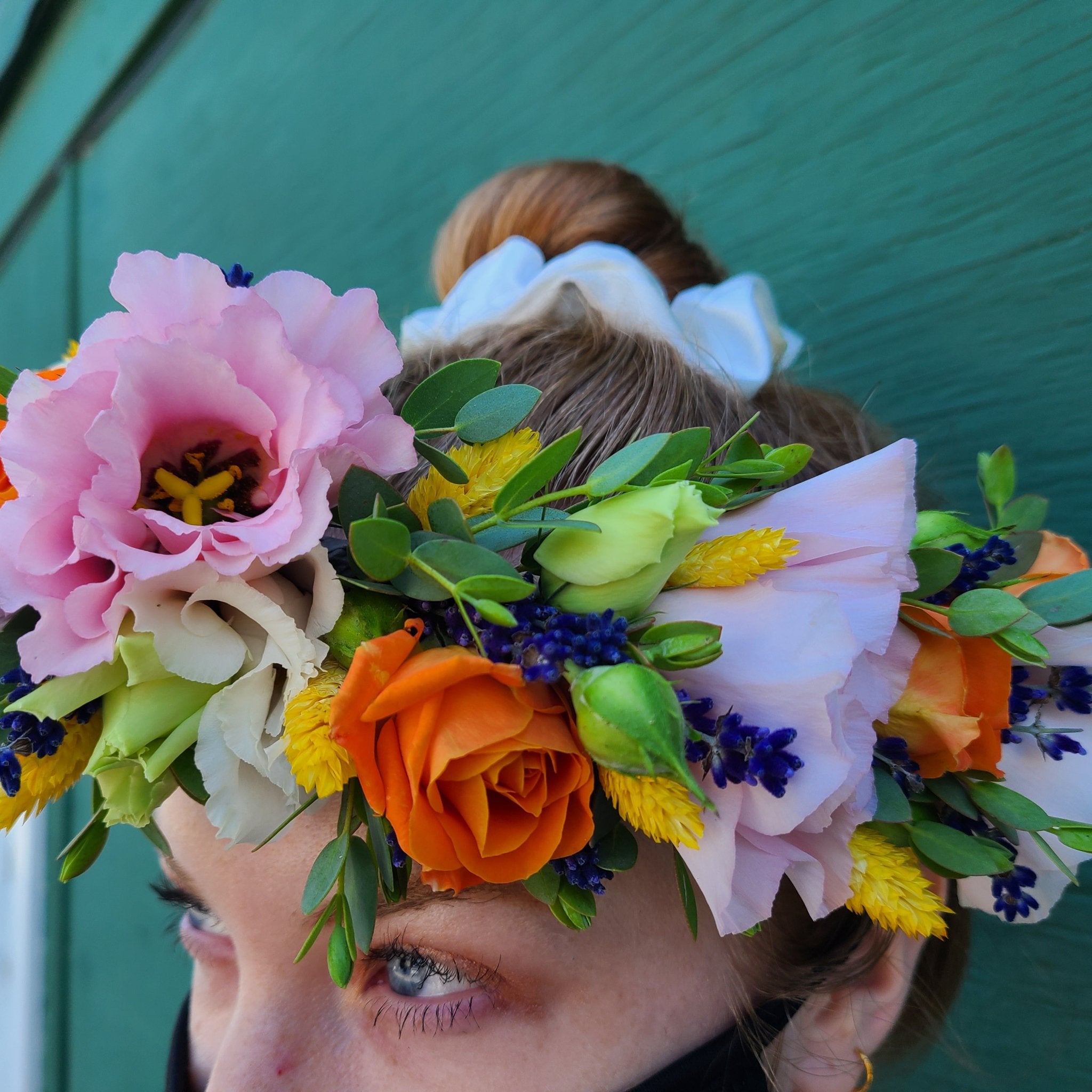 Flower Hair Crowns Beautiful florals for weddings graduation
