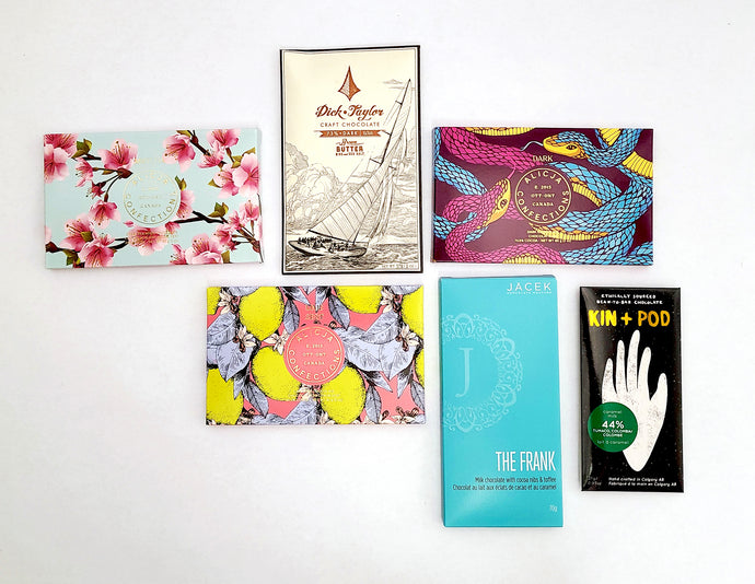 Craft Chocolate Bars Curated By The Flower Factory